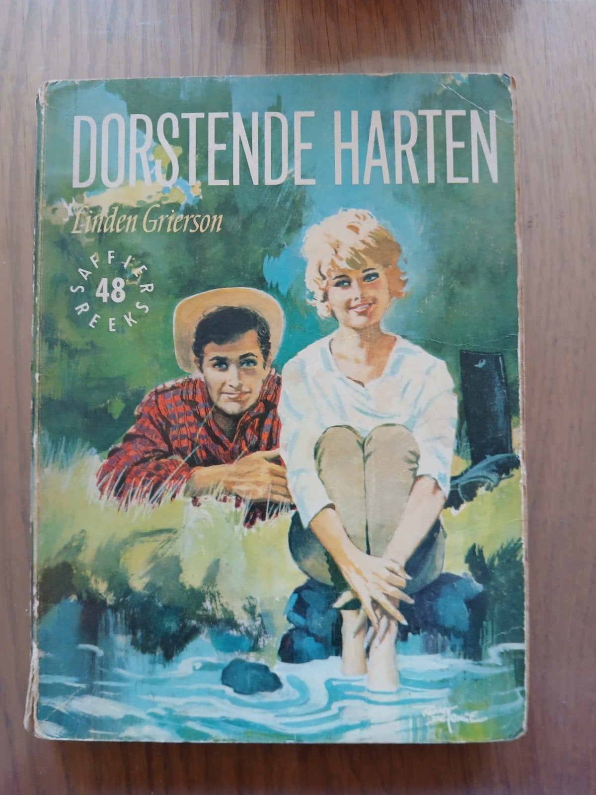 Dorstende harten | Linden Grierson | Safier-reeks nr 48, Ophalen of Verzenden, Gelezen