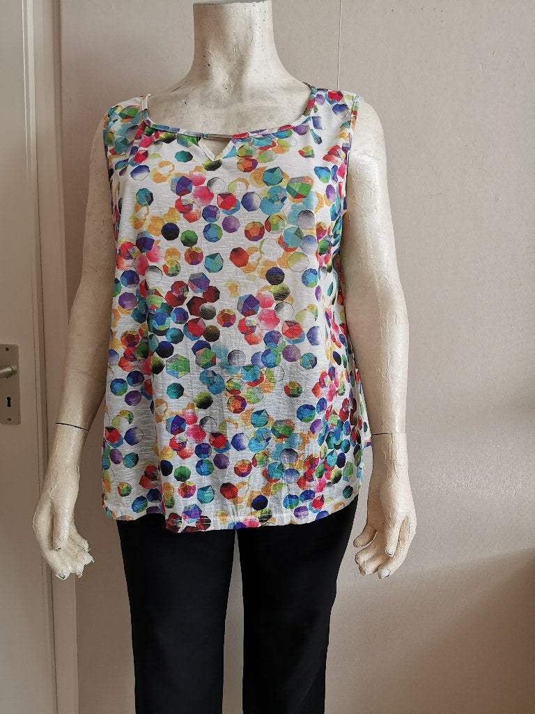 55 .. zgan shirt  maat 54 - 56, Ophalen of Verzenden, Zo goed als nieuw, Overige kleuren, Shirt of Top