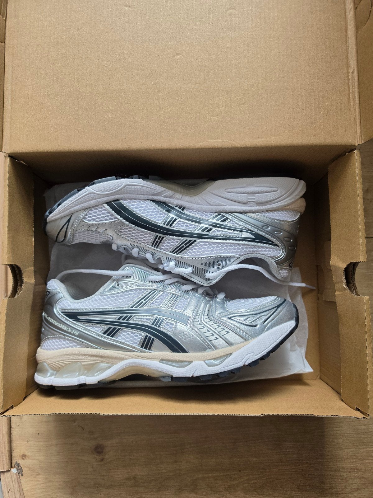 asics kayano 14, Wit, Nieuw, Ophalen of Verzenden, Asics