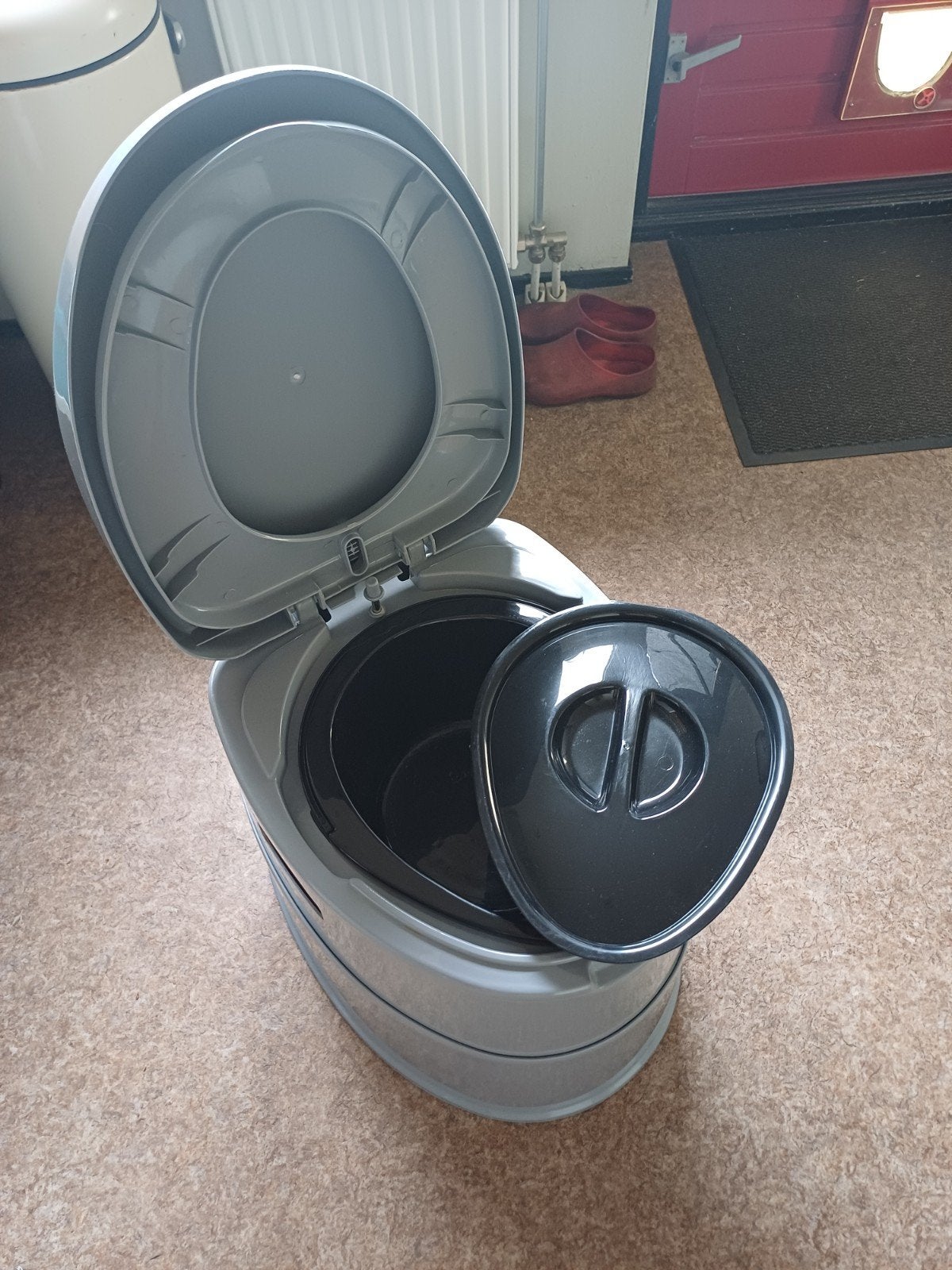 WC emmer voor op de camping., Ophalen, Zo goed als nieuw