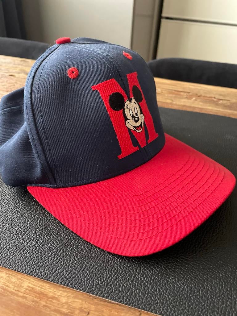 Unieke Mickey Mouse Cap Disneyland Parijs '92 - Nieuwstaat, Ophalen of Verzenden, Mickey Mouse, Nieuw, Kleding of Textiel