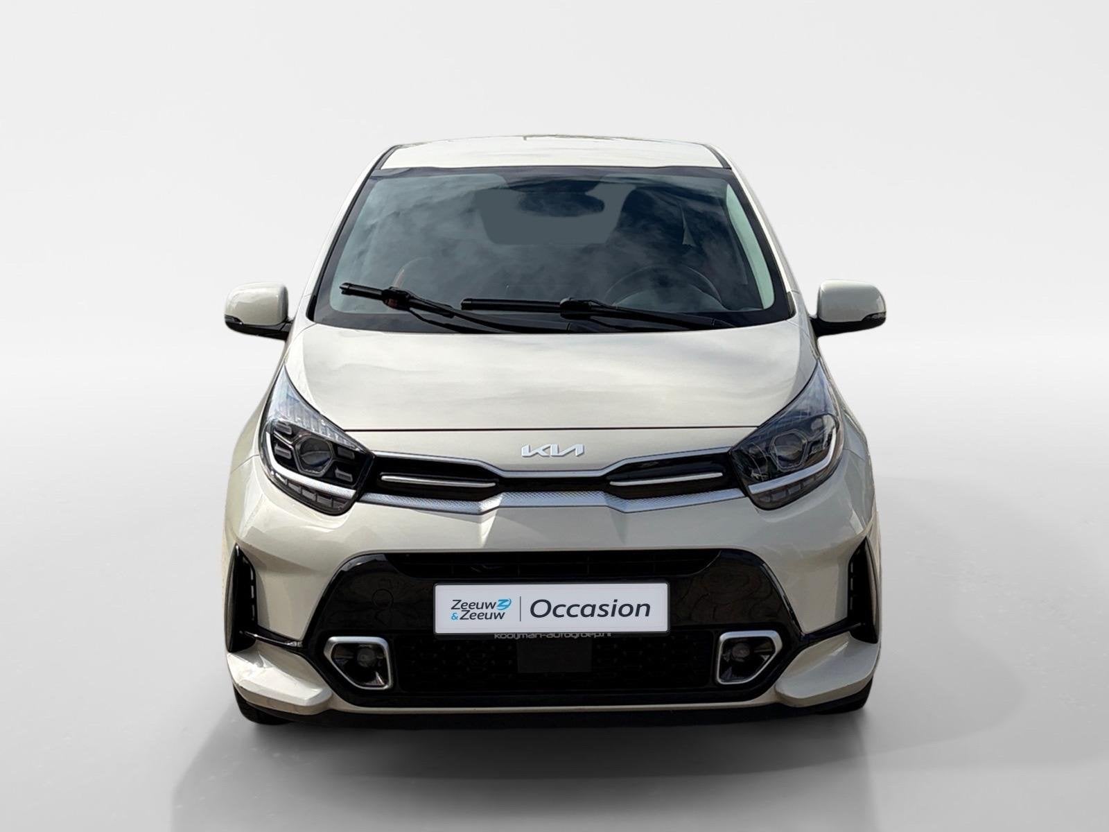 Kia Picanto 1.0 DPi GT-Line | Lederen bekleding | Achteruitr, Auto's, Voorwielaandrijving, 12 maanden, Gebruikt, 4 stoelen