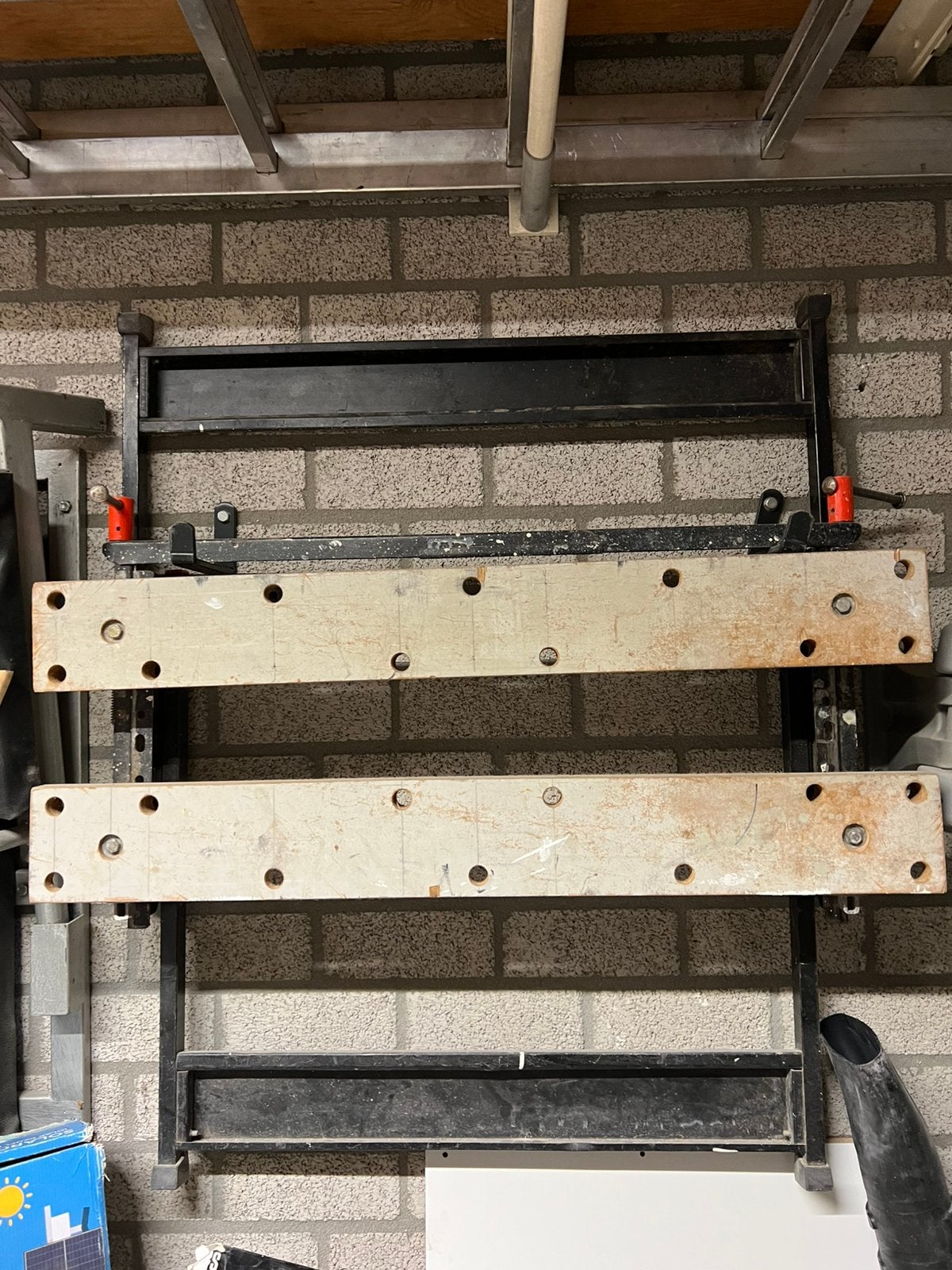 Workmate werkbank, Ophalen
