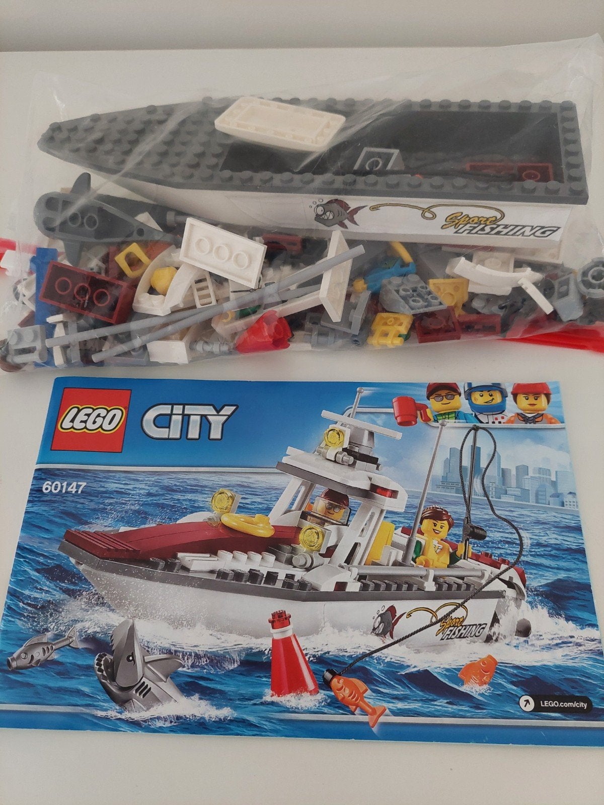 lego vissersboot 60147, City, Lego, Compleet, Ophalen of Verzenden