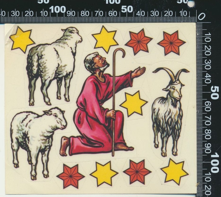 Sticker: Kerstmis (Stickervel 1), Verzenden, Zo goed als nieuw, Bedrijf of Vereniging