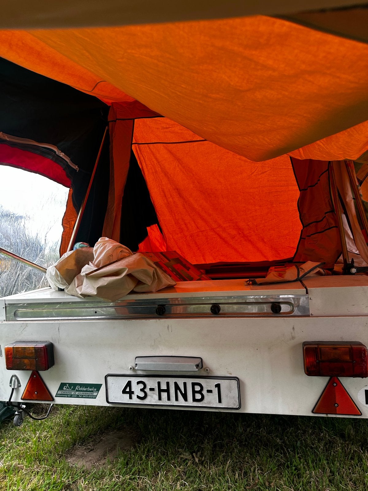 Trigano Oddysee vouwwagen, Ophalen of Verzenden, Meerkleurig, Tot en met 4, Trigano