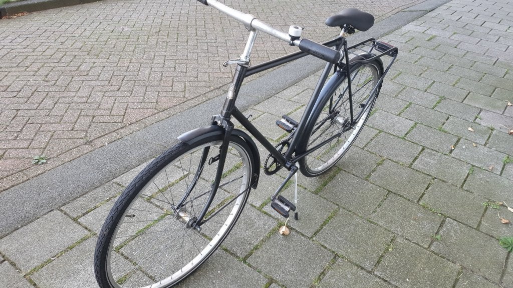 fixie oldtimer, Fietsen en Brommers, 59 cm of meer, Ophalen, Terugtraprem, Batavus