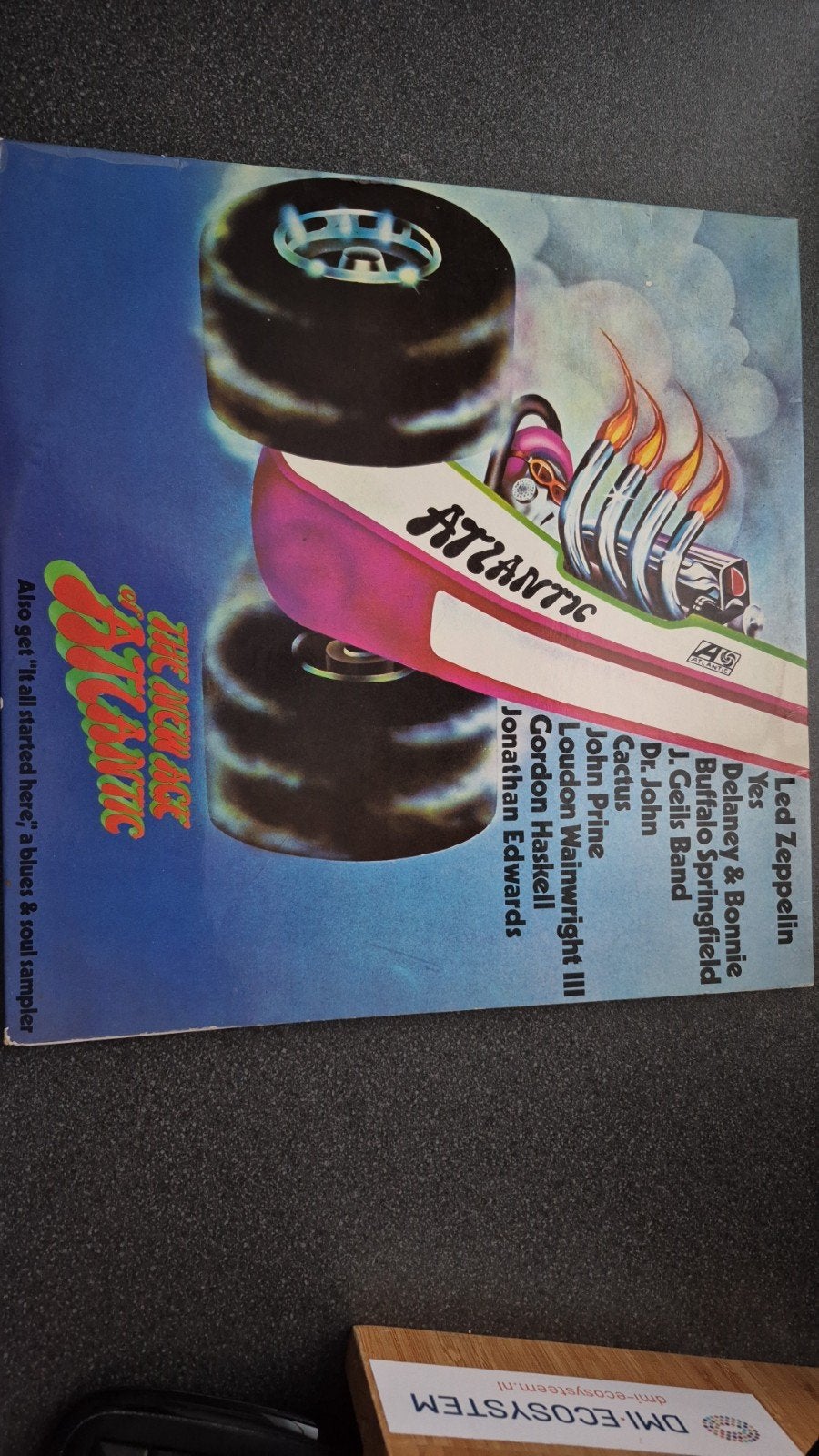 The New Age of Atlantic (1972) o.a.  - Led Zeppelin, Yes,, Cd's en Dvd's, LP, Gebruikt, Ophalen of Verzenden, Complilatie