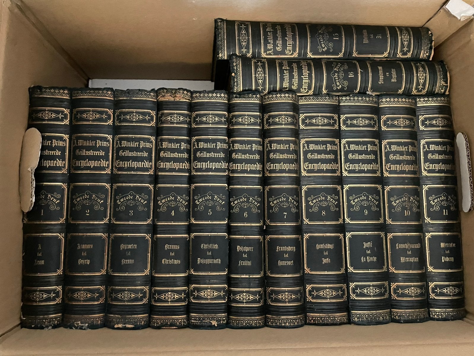 Winkler Prins geïllustreerde encyclopedie, Boeken, Encyclopedieën, Gelezen, Complete serie, Ophalen of Verzenden, Algemeen