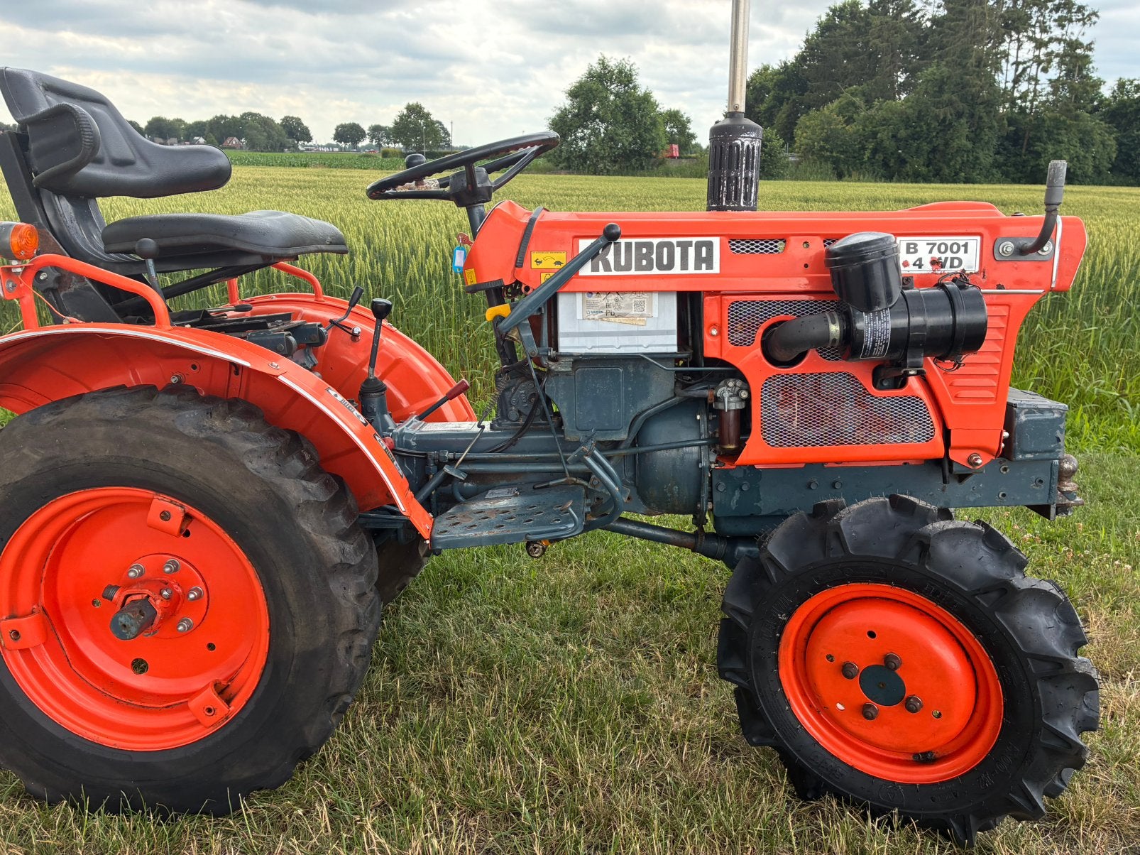 Kubota 7001, Ophalen