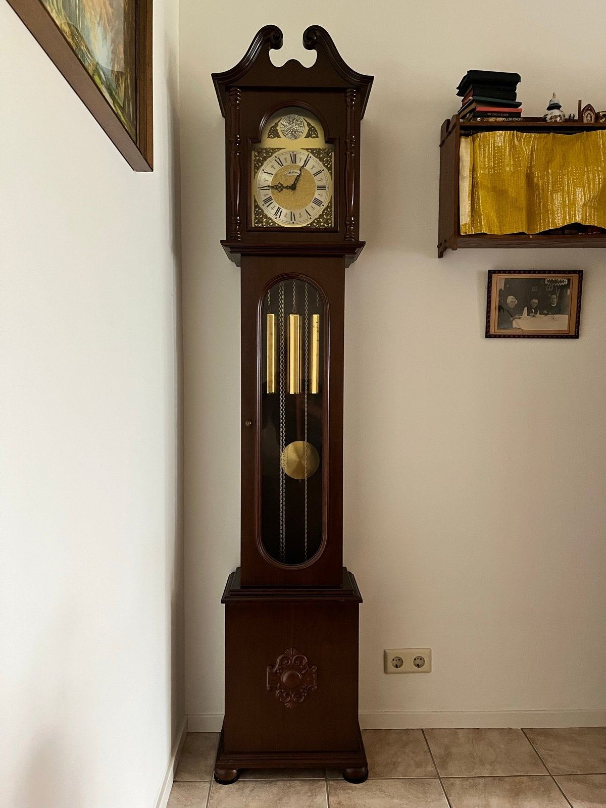 Nette werkende staande klok ‘Artime’, Antiek en Kunst, Ophalen