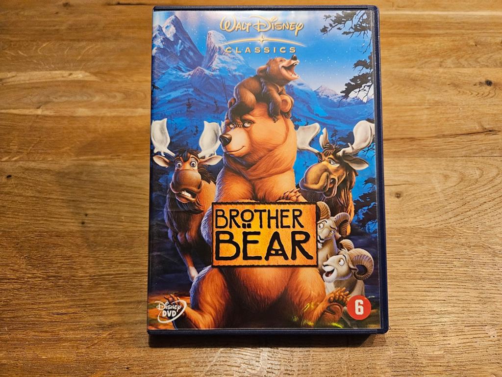Disney DVD Classic: Brother Bear, Cd's en Dvd's, Dvd's | Tekenfilms en Animatie, Zo goed als nieuw, Amerikaans, Tekenfilm, Vanaf 6 jaar