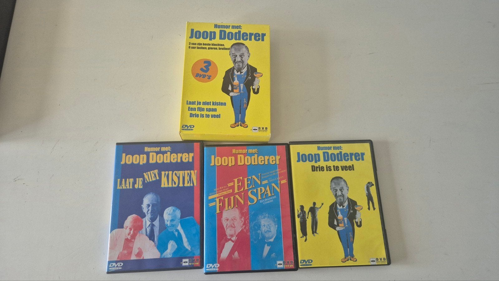 Joop Doderer DVD Boxset - Humor met Joop Doderer, Ophalen of Verzenden, Gebruikt, Boxset, Inclusief doosje