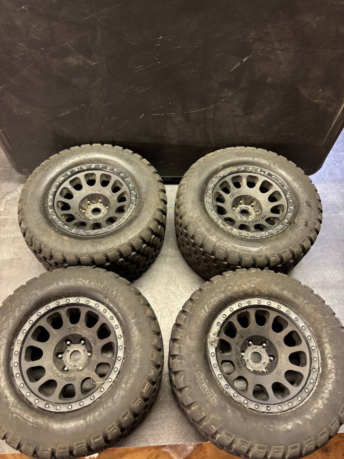 Traxxas XRT banden 1:5, Ophalen of Verzenden, Zo goed als nieuw