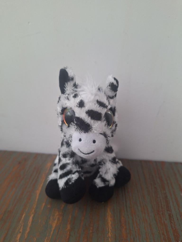Knuffel zebra 15 cm, Gebruikt, Overige merken, Overige typen, Ophalen of Verzenden
