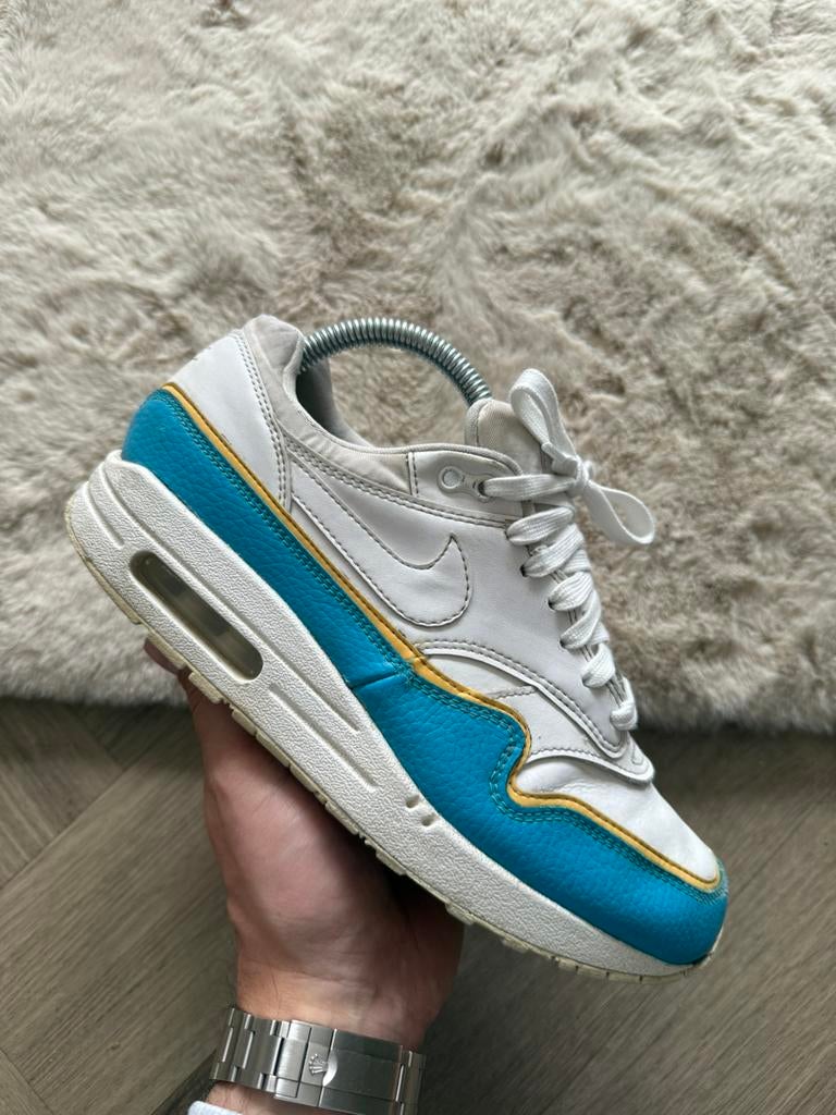 Nike air max 1 premium liner blue 40, Ophalen of Verzenden, Blauw, Sneakers of Gympen