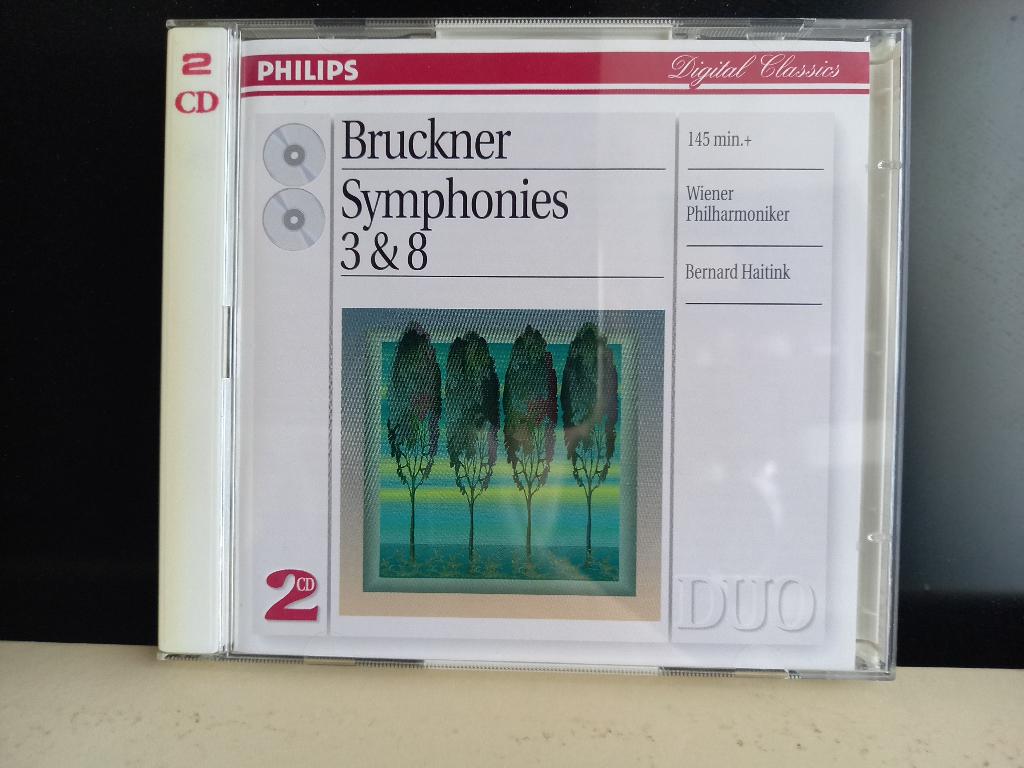 Bruckner Symphonies 3 & 8 Wiener Philharmoniker B. Haitink, Ophalen of Verzenden, Modernisme tot heden, Zo goed als nieuw, Overige typen