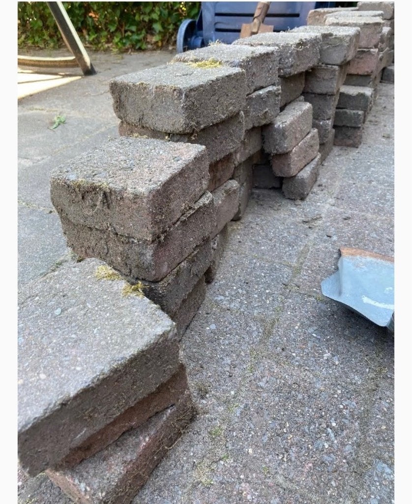 Gratis Bakstenen, Tuin en Terras, Ophalen, Gebruikt, Beton, Klinkers