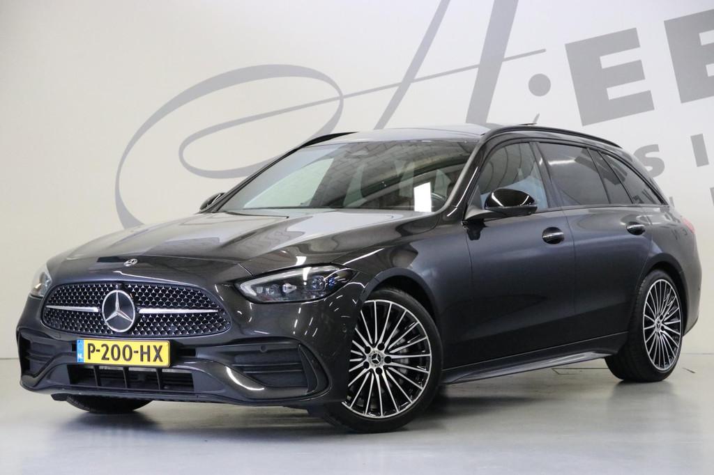 Mercedes-Benz C-klasse Estate 200 AMG Line/Apple carplay/NAP, Auto's, Mercedes-Benz, Automaat, 4 cilinders, Adaptive Cruise Control