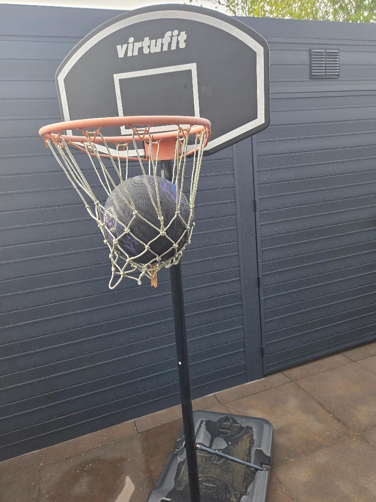 Basketbal paal, Ophalen, Zo goed als nieuw, Ring, Bord of Paal