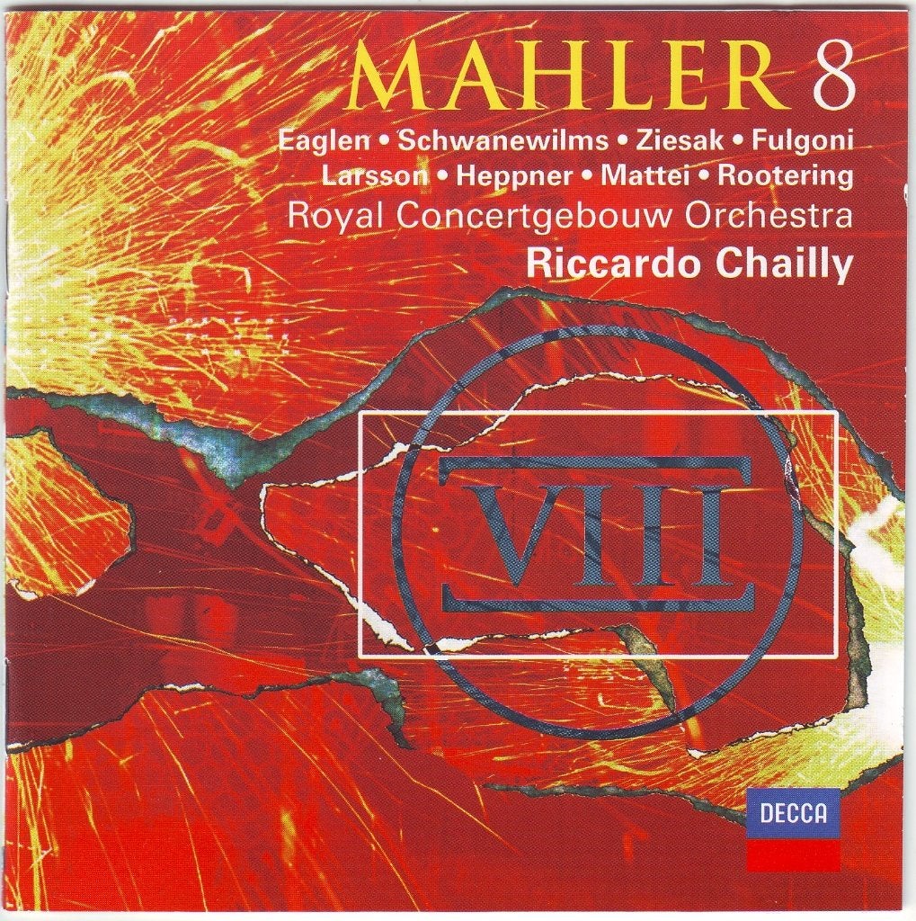 Mahler: Symfonie nr. 8 in Es KCO Chailly, Cd's en Dvd's, Mahler, Ophalen of Verzenden, Zo goed als nieuw, Romantiek