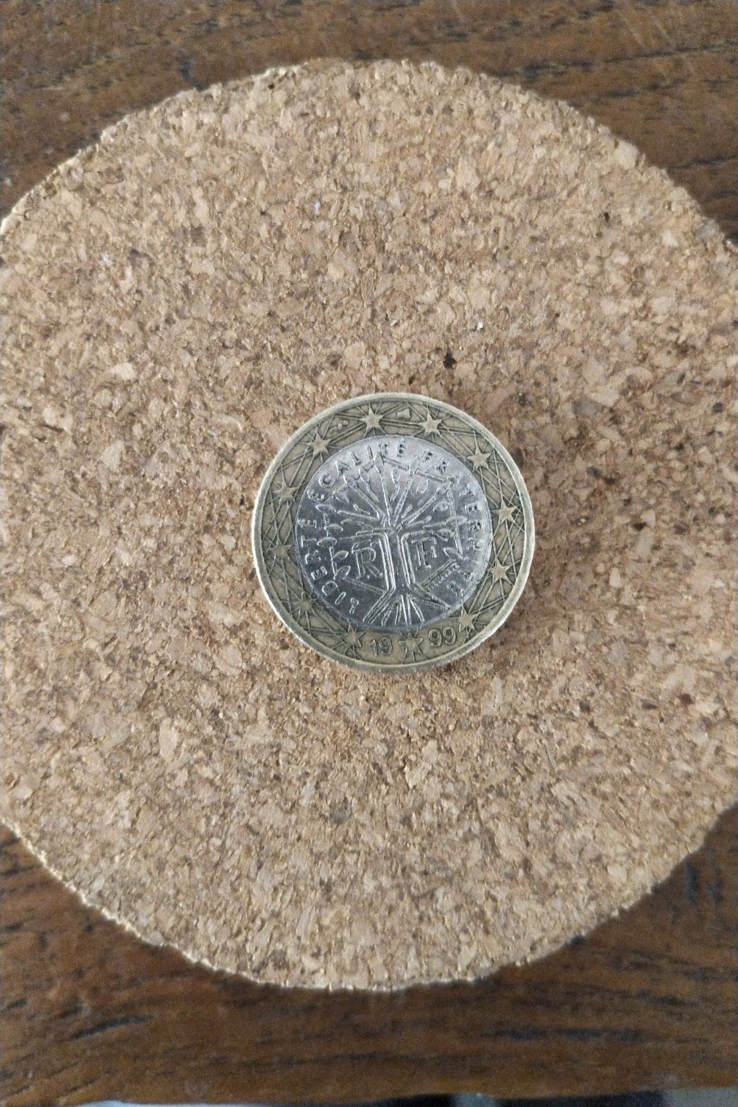 Zeldzame Franse 1 Euro munt 1999, Postzegels en Munten, Munten | Europa | Euromunten, Ophalen of Verzenden, Frankrijk, 1 euro