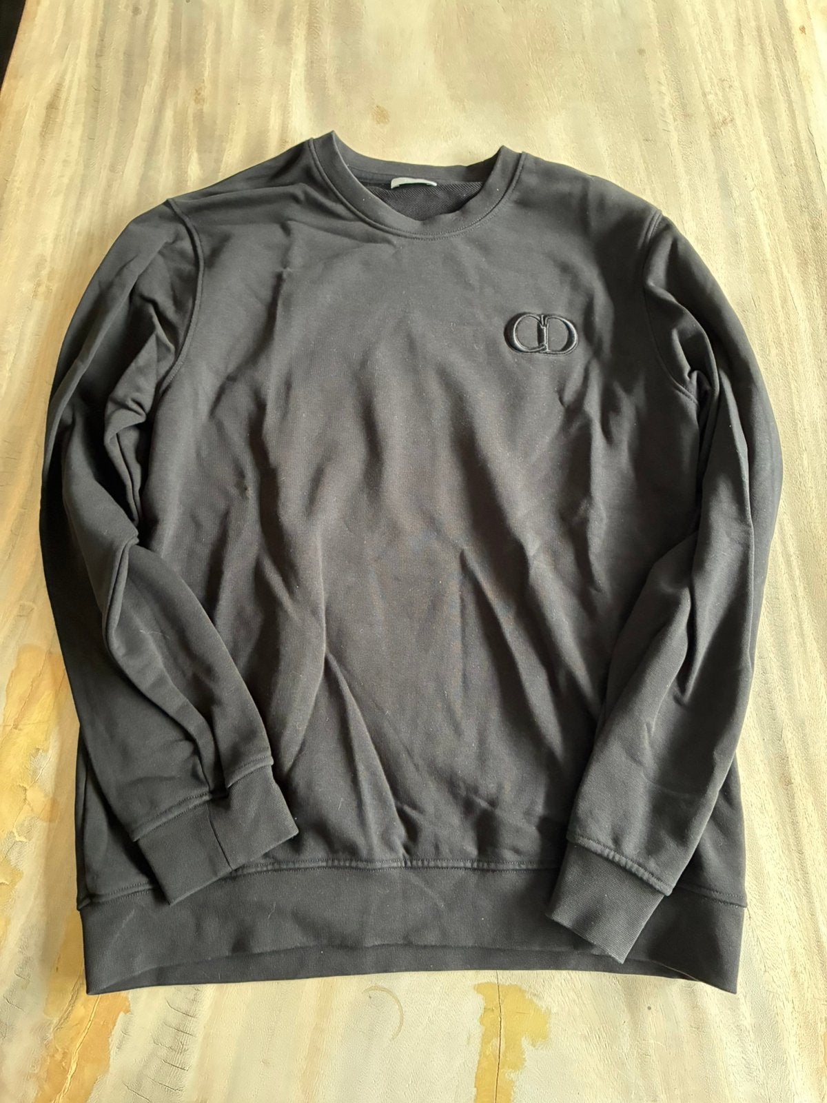 Dior Sweater | Zwart | L, Ophalen of Verzenden, Zo goed als nieuw