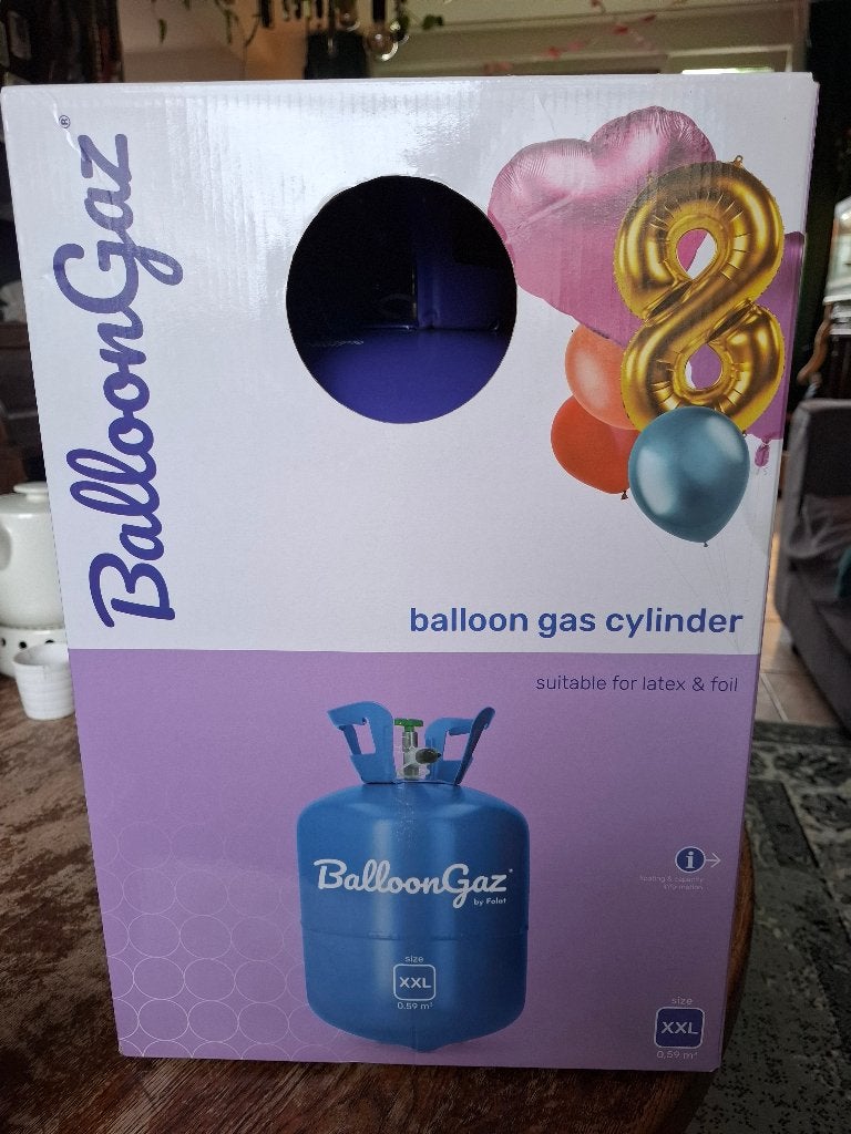 Heliumtank voor ballonnen, Hobby en Vrije tijd, Ophalen of Verzenden, Nieuw, Versiering, Overige