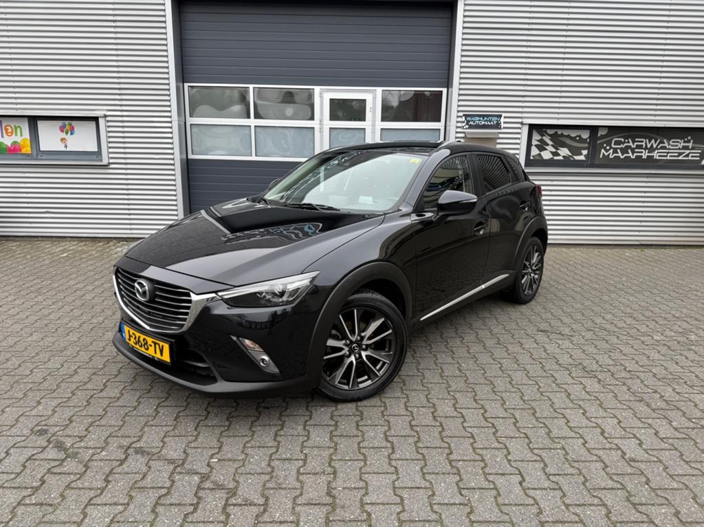 Mazda CX-3 2.0 GT-M | stoel verw | full led | camera | hud, 1998 cc, 625 kg, Zwart, 4 cilinders