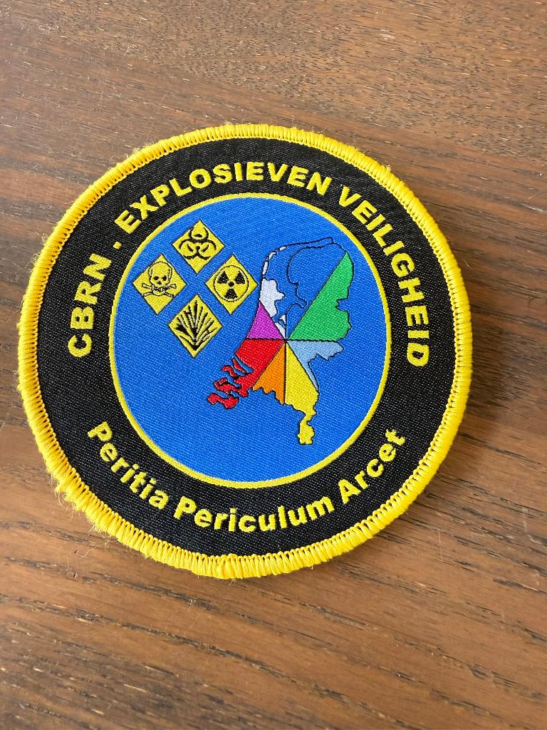 CBRNE patch, Ophalen of Verzenden, Marechaussee, Nederland, Embleem of Badge