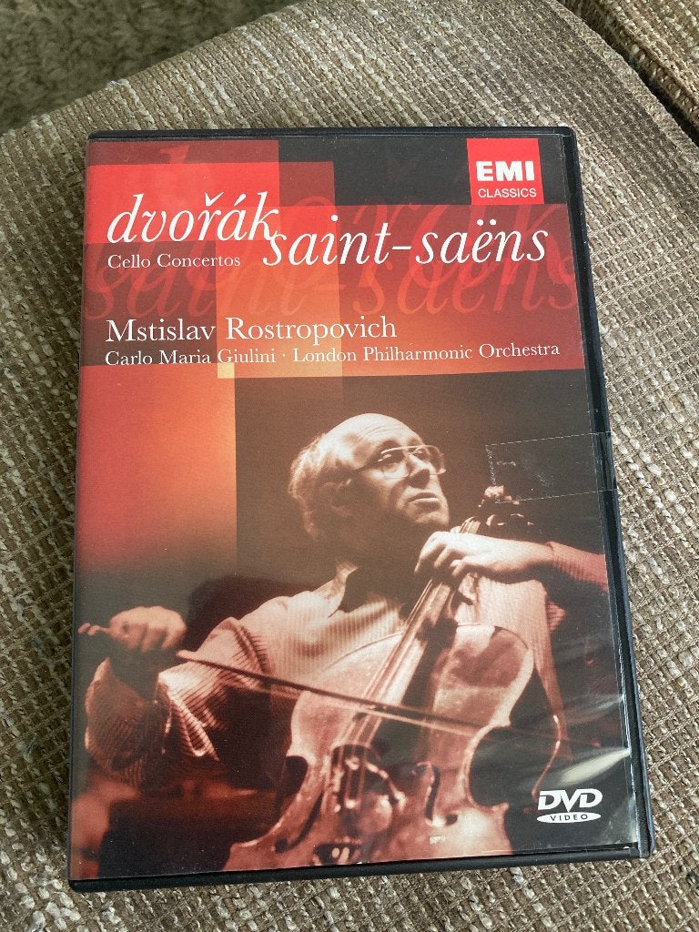Dvořák & Saint-Saëns Cello Concertos - Mstislav Rostropovich, Engels, Alle leeftijden, Ophalen of Verzenden, Zo goed als nieuw