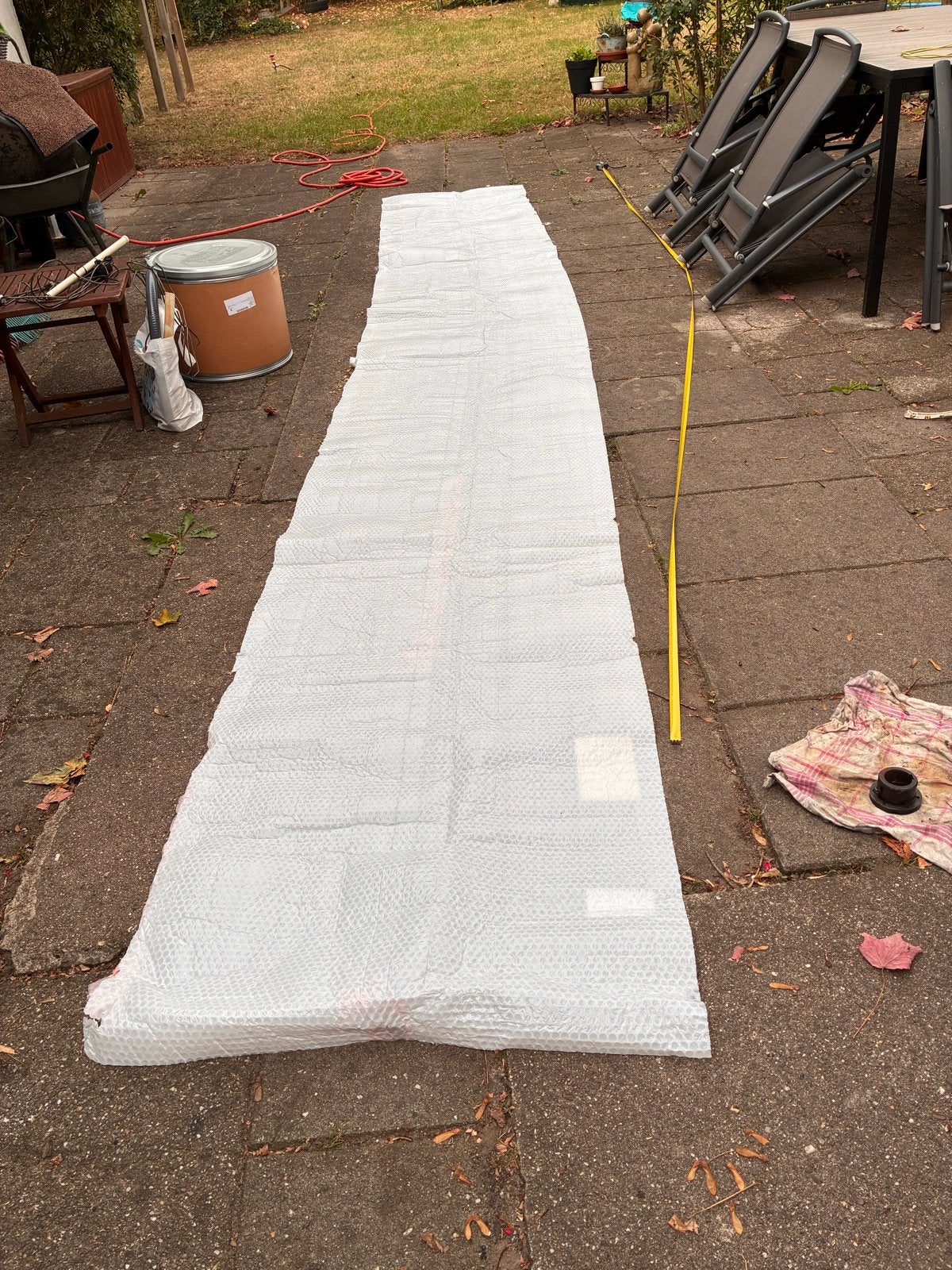 Grote rol bubbeltjesplastic (5,5 x 0,82 meter), Ophalen of Verzenden
