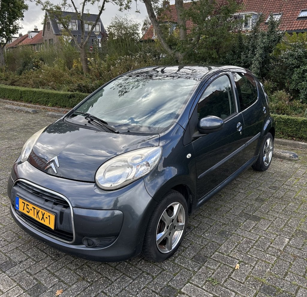 Citroën C1 2012 | Airco | 5-deurs | APK 2027 | 2 wielensets, Auto's, Voorwielaandrijving, Euro 5, Stof, Zwart