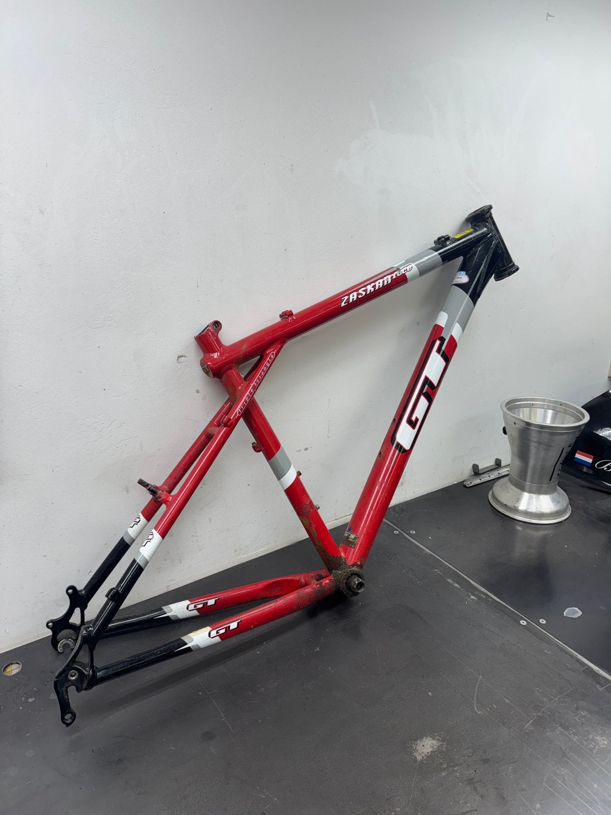 GT Zaskar Race mountainbike frame retro, Fietsen en Brommers, Ophalen of Verzenden, Gebruikt, Mountainbike, Frame