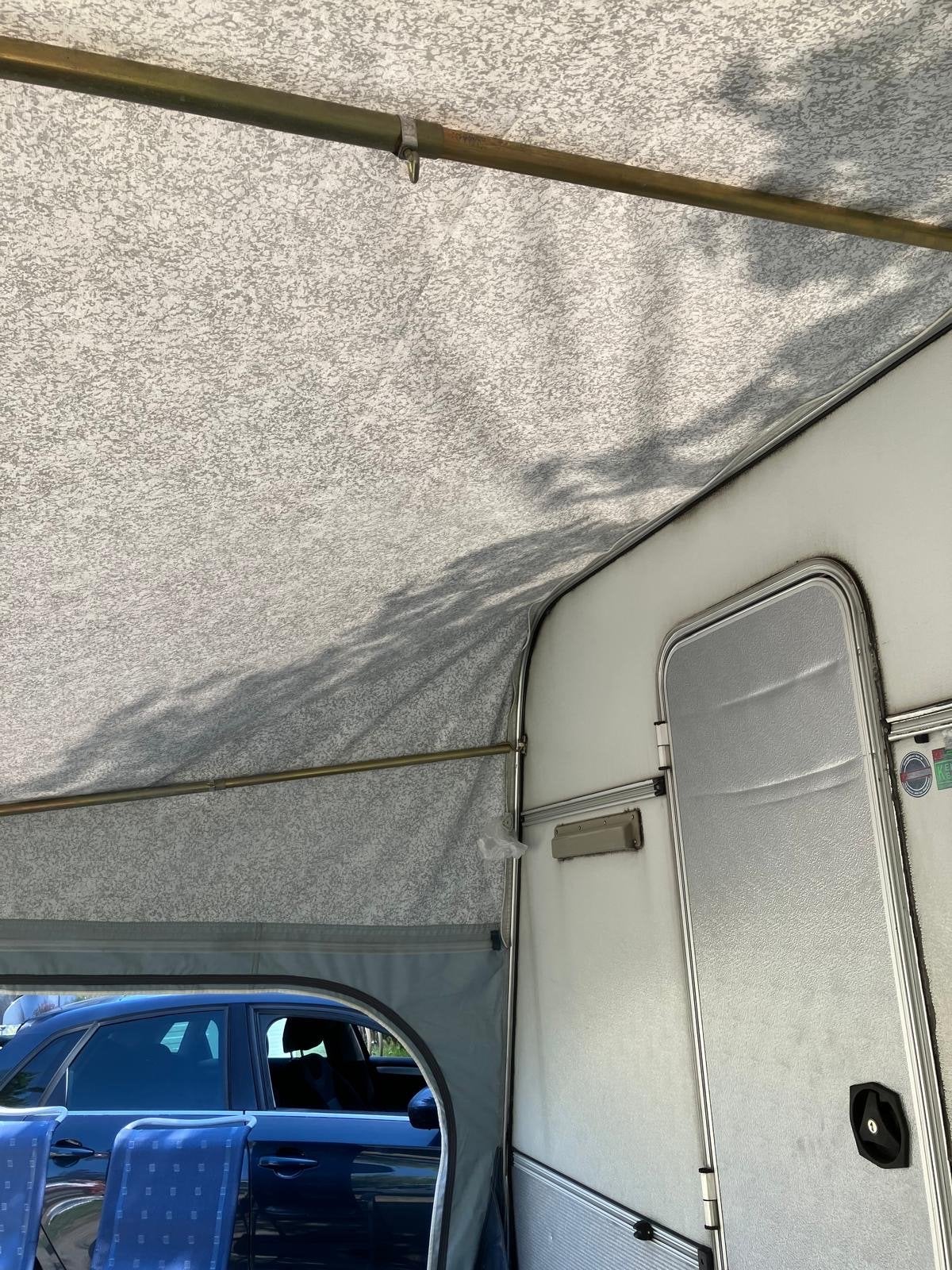 Brand Voortent - Zeer Goede Staat - Omloopmaat 845 cm, Caravans en Kamperen, Voortenten en Luifels, Ophalen, Zo goed als nieuw