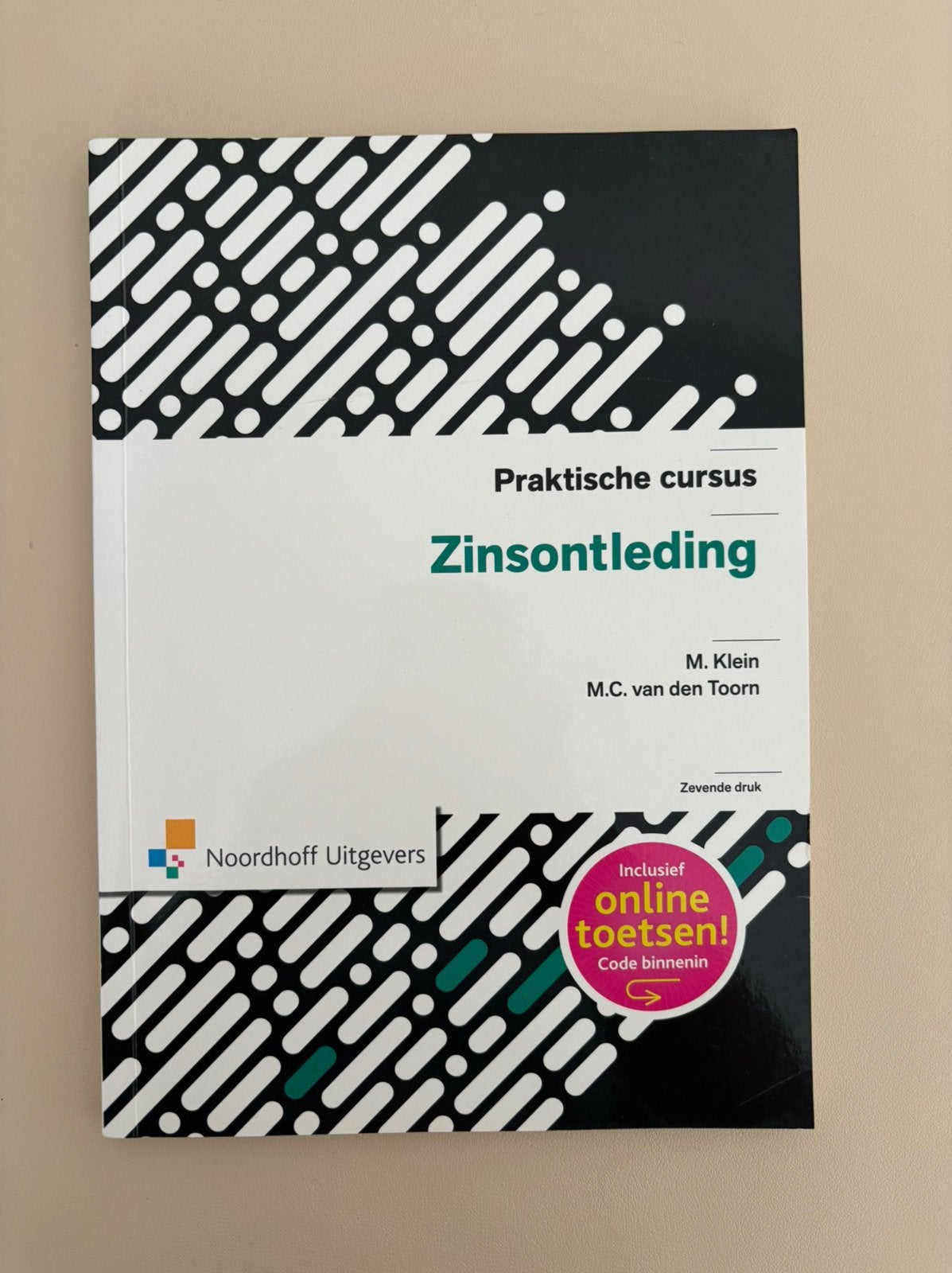 M. Klein - Praktische cursus zinsontleding, Verzenden, Zo goed als nieuw, M. Klein; M.C. van den Toorn