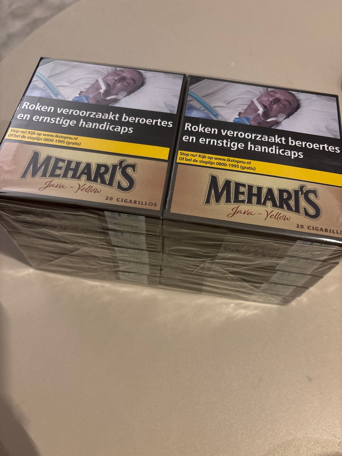 Mehari's Java-Yellow Sigarillo's - 20 stuks, Ophalen of Verzenden, Nieuw, Overige typen