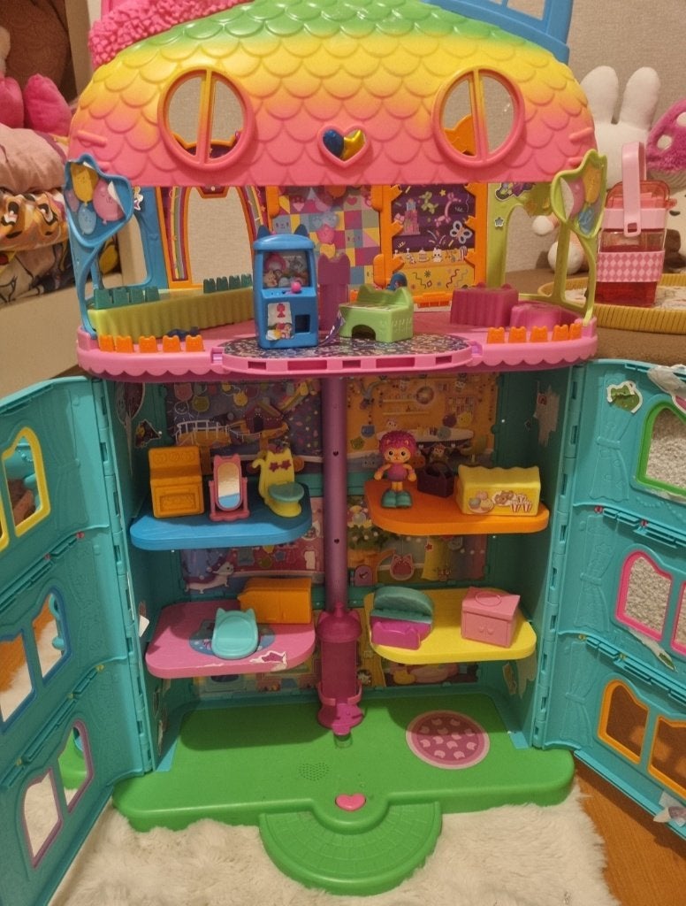 Gabbys dollhouse, Verzenden, Zo goed als nieuw, Poppenhuis