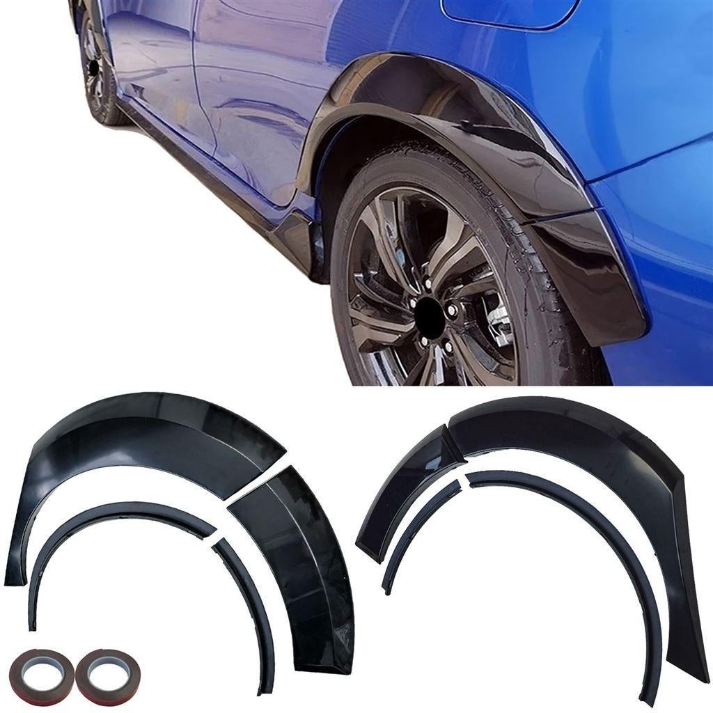 Achter Spatbordverbreders Honda Civic 10 Sedan Zwart Glans T, Verzenden, Automotive Parts, A.parts@hotmail.nl, Trasmolenlaan 12 3447 GZ Woerden