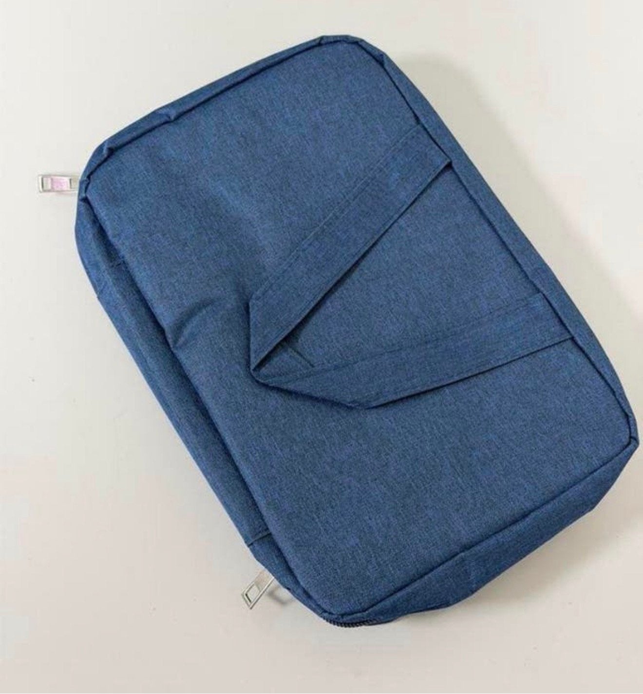 Compacte Opvouwbare Toilettas reistas + Ophanghaak 30x20cm, Blauw, Nieuw, Ophalen of Verzenden, H