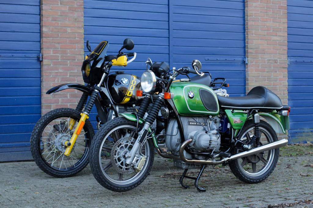 BMW R75/7 gerestaureerd           R60 R90 R80 R100, Motoren, 2 cilinders, Motorrijbewijs A, Sportuitlaat, Particulier