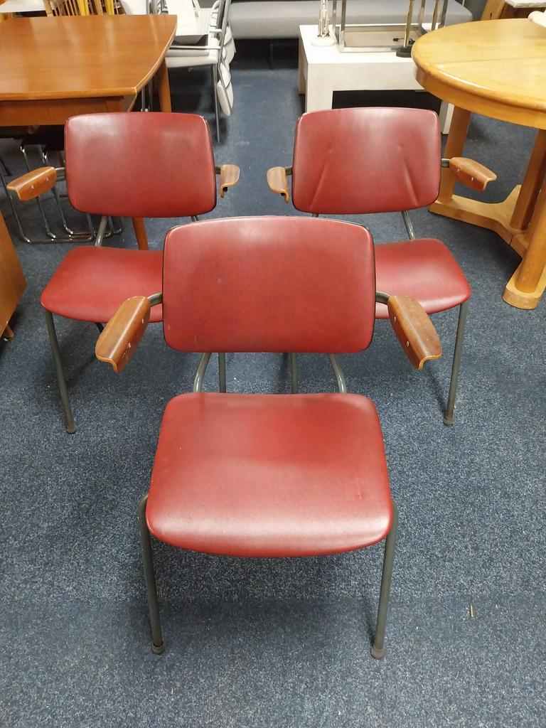 3 x stoelen - 60’s design Kho Liang Le voor COR Katwijk, Ophalen