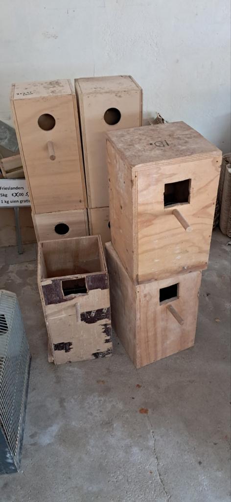 Broedblokken  per stuk, Ophalen, Hout, Broedkooi of Kweekkooi