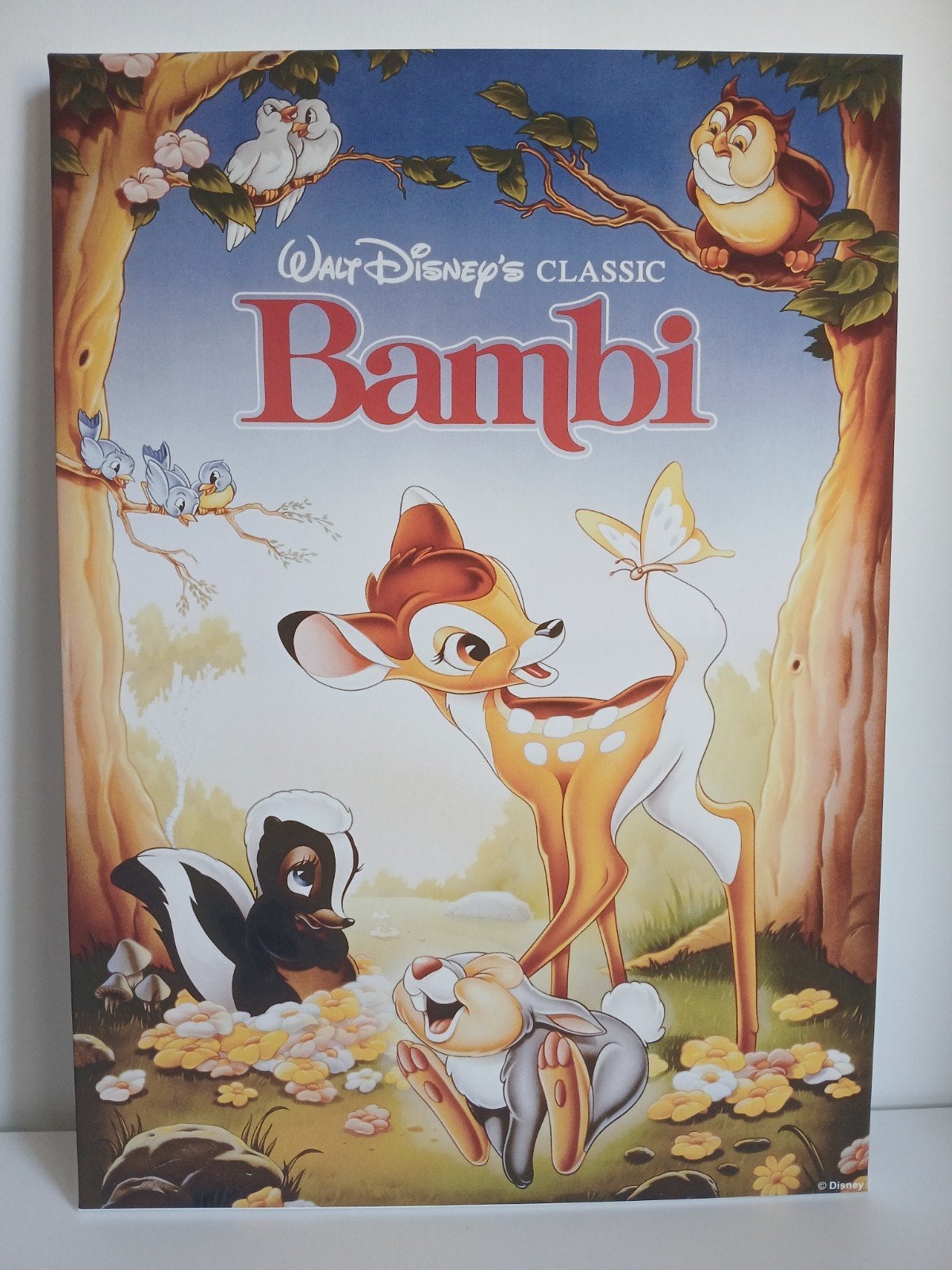 disney canvas bambi, Ophalen, Zo goed als nieuw