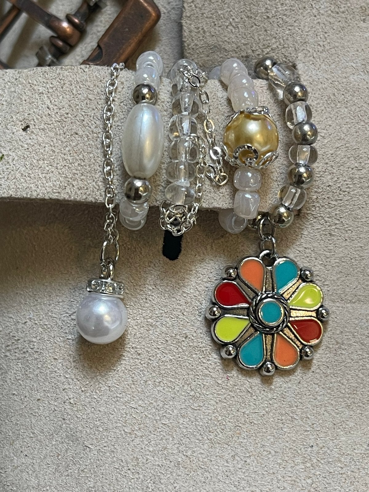 Handgemaakte sieraden sets voor Birkenstock (5 ringen), Sieraden, Tassen en Uiterlijk, Overige materialen, Overige kleuren, Nieuw
