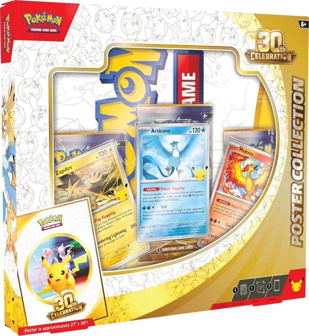 Pokémon 30th Celebration Poster Collection, Ophalen of Verzenden, Nieuw
