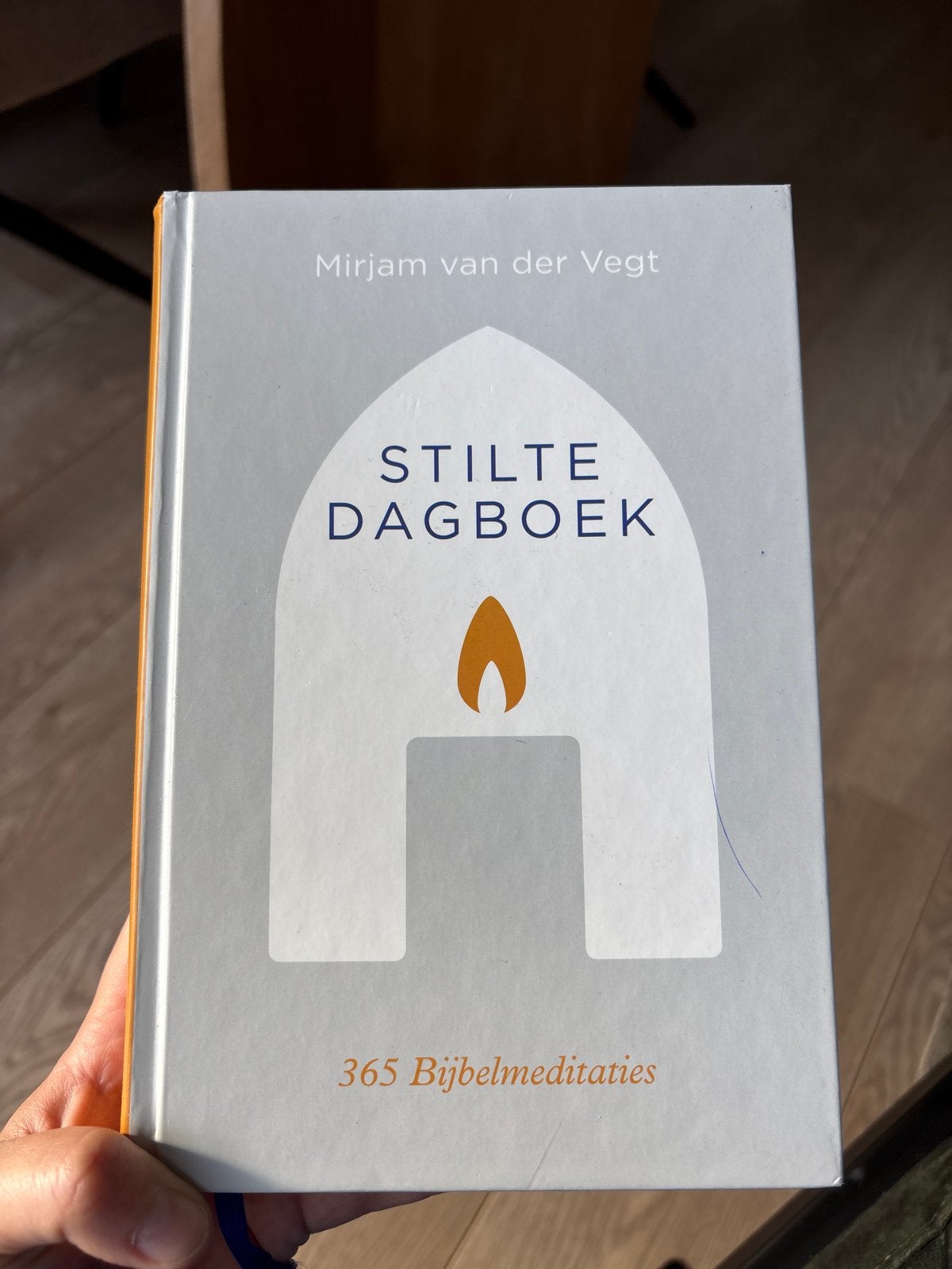 Stilte Dagboek - 365 Bijbelmeditaties | Mirjam vd Vegt, Ophalen of Verzenden, Zo goed als nieuw, Christendom | Protestants