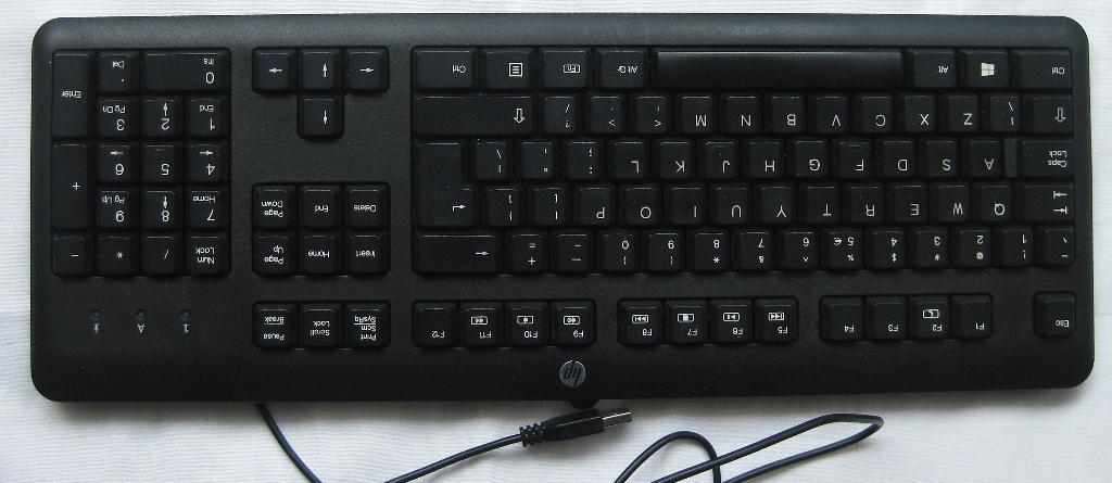 HP Keyboard Toetsenbord, Computers en Software, Ophalen of Verzenden, Gebruikt, 15 inch, Onbekend