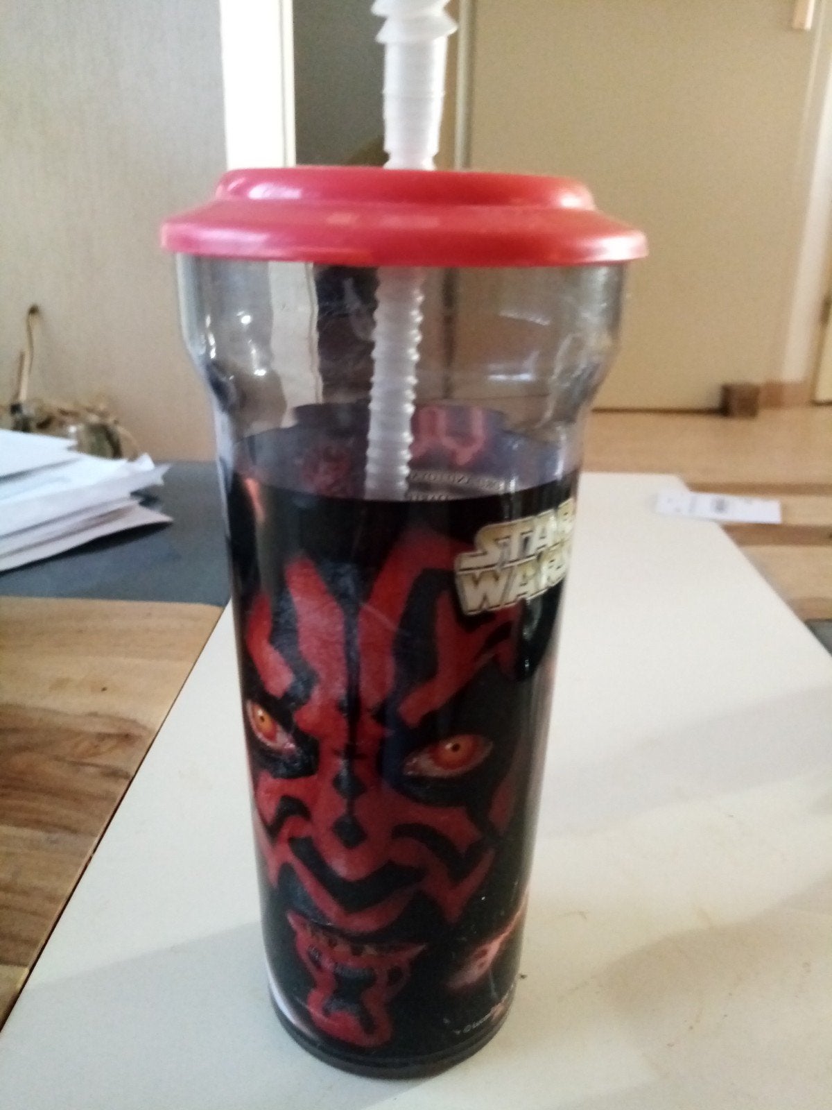 Star Wars Darth Maul drinkbeker, Verzamelen, Ophalen, Gebruikt, Gebruiksvoorwerp