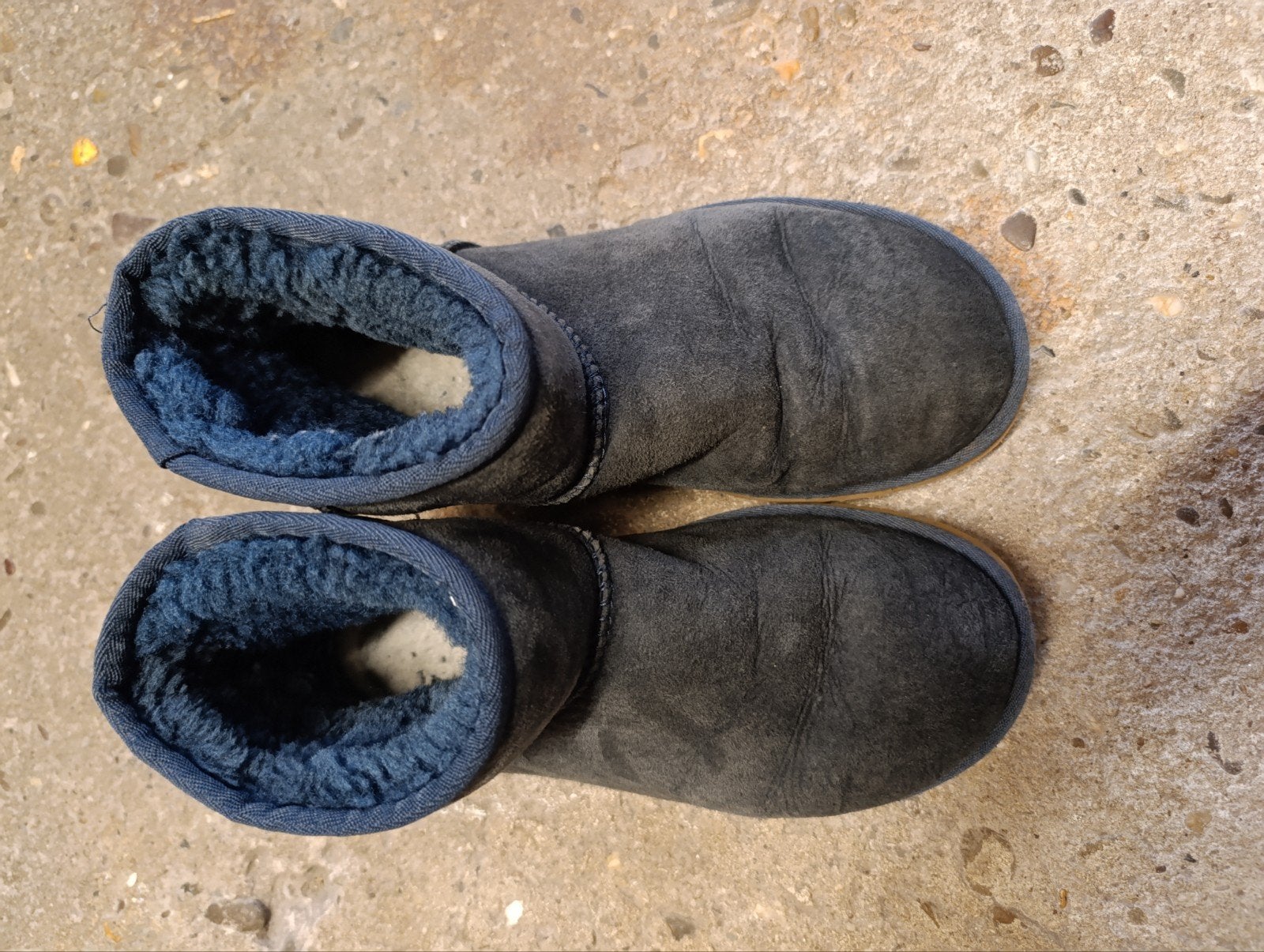 Blauwe dames Uggs maat 38, UGG, Blauw, Lage of Enkellaarzen, Ophalen of Verzenden
